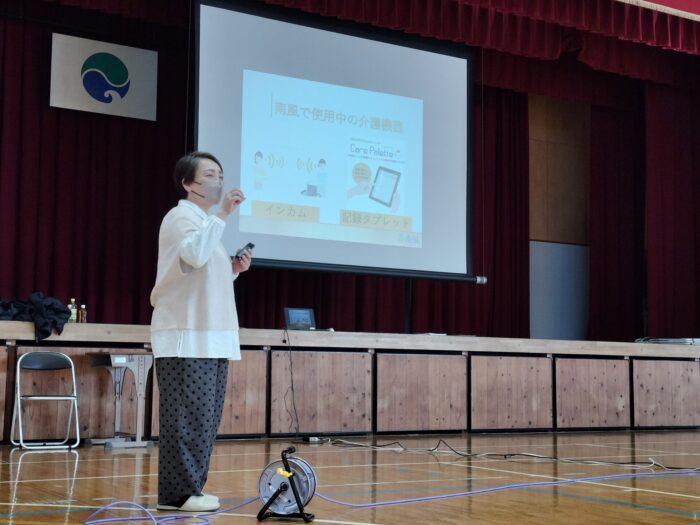 新津中学校「職業講和」にお邪魔しました♪