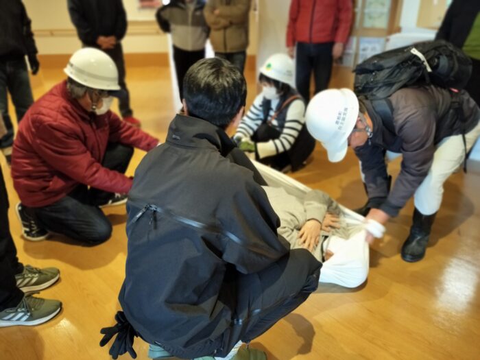 倉松町とコラボ！地域合同防災訓練実施！！