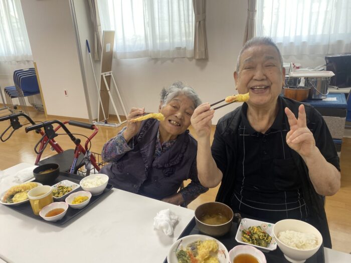 天ぷら美味しかったです(^^)v