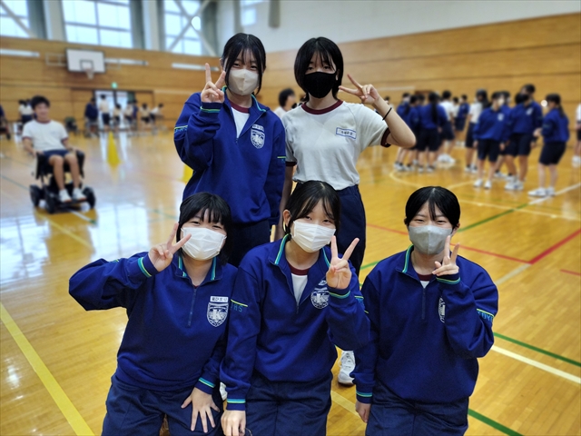 福祉のお仕事魅力発見セミナーin向陽中学校♪