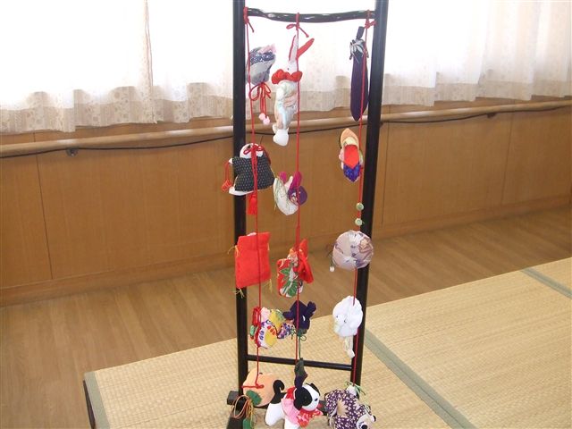 手作りのつるし雛をいただきまし★