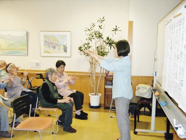 音楽療法の紹介です(*^_^*)
