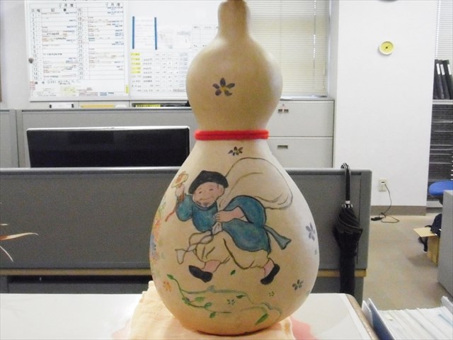 見て見て～　ひょうたん～＼(^o^)／
