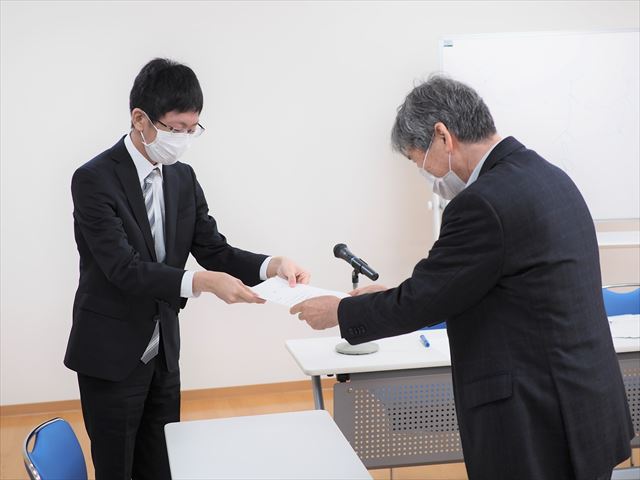 入職式を行い新しい仲間が加わりました！