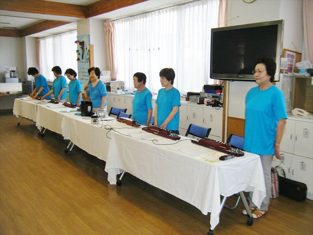 真夏の琴座　☆　ささゆう来所　☆