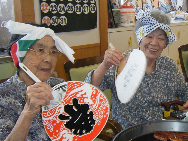 土用の丑の日でした。
