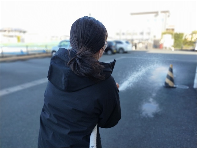 大寒波の中、防災訓練やりました！