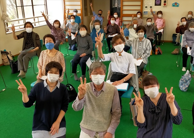 感染対策して南風バンドin芳川にこにこサロン♪♪