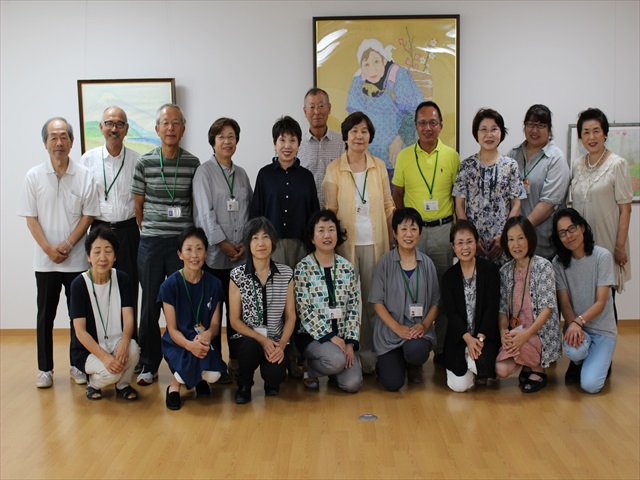 民生委員（新津地区）の皆様が来てくれました^^