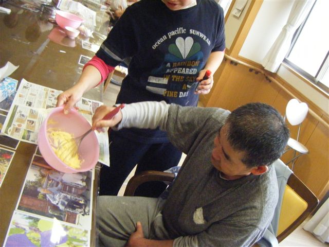 みんなでクッキーを作りました