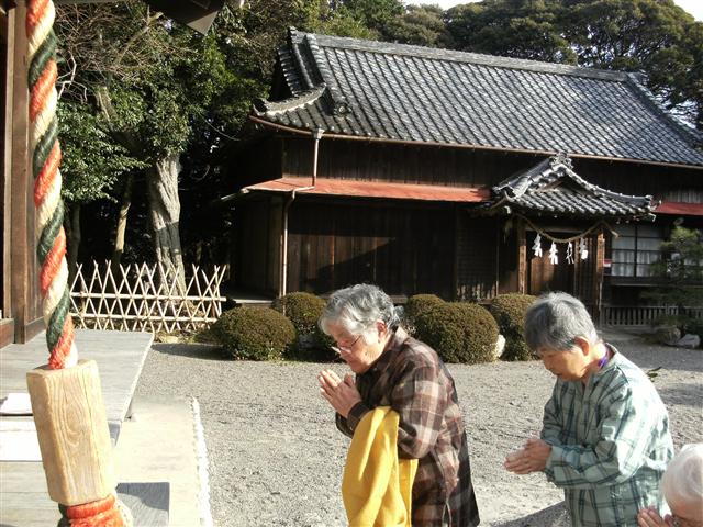 デイサービス南風の初詣